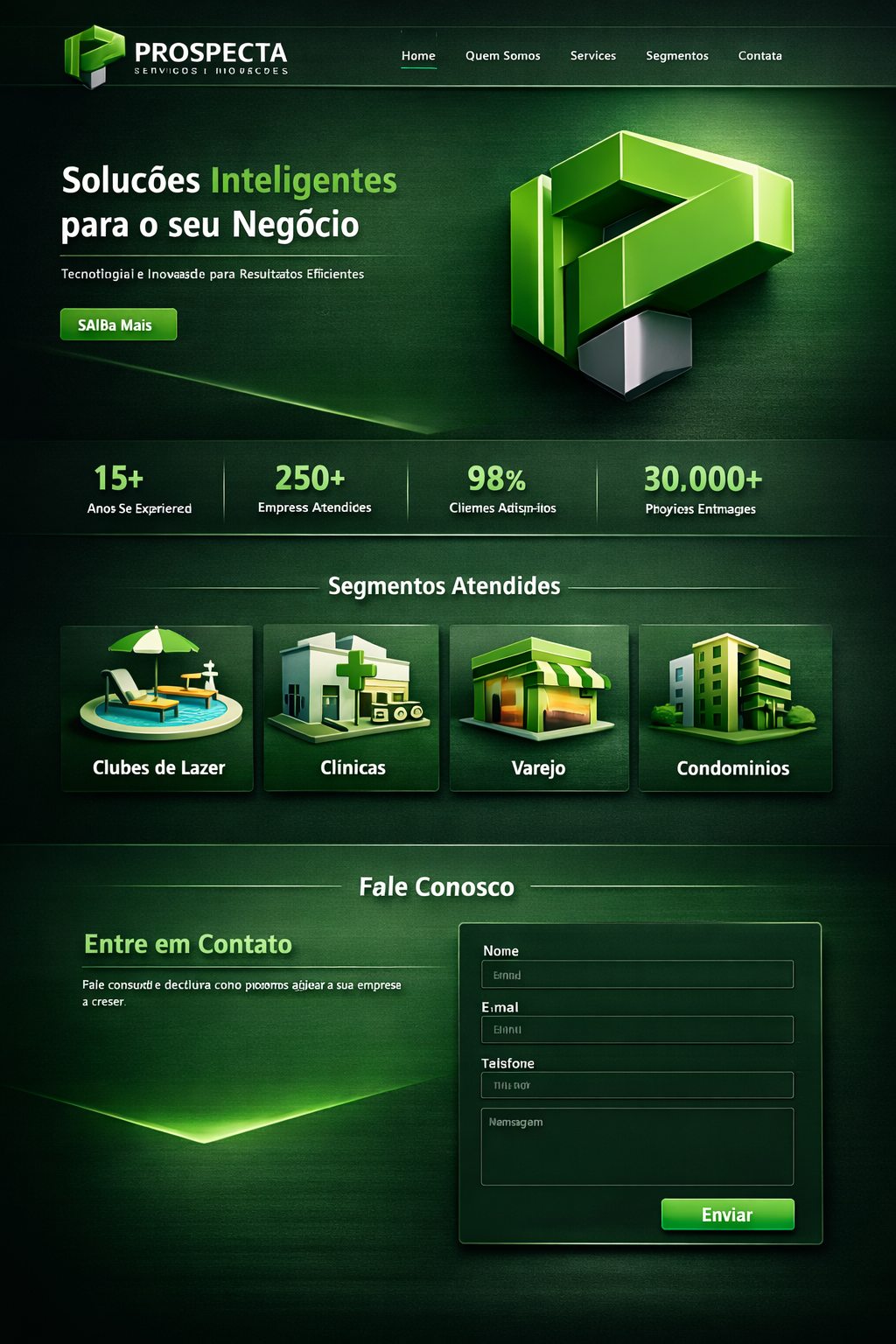 Marca Prospecta 3D em destaque